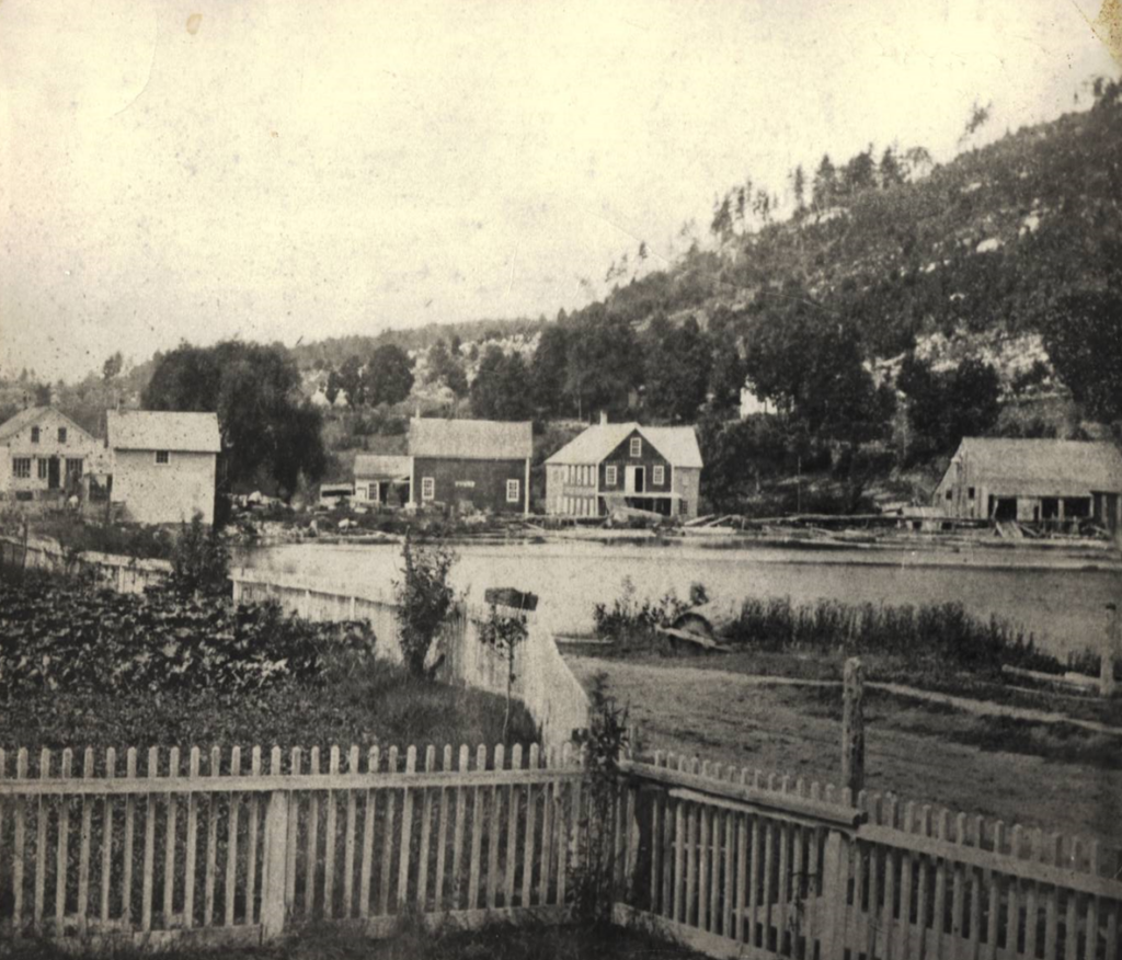 Early Scenes around Mill Pond - Horicon Historical Society