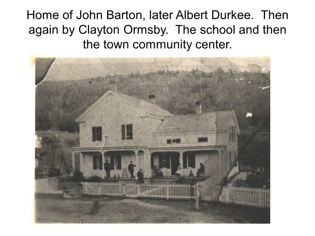 John Barton Home Horicon Historical Society